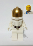 LEGO twn373 NASA Apollo 11 Astronaut - Male with White Torso with NASA Logo and Lopsided Smile